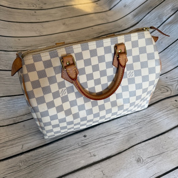 Louis Vuitton Speedy 30 Damier Azur - Picture 1 of 8